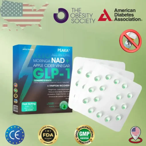 𝐏𝐄𝐀𝐊𝐀® 𝐆𝐋𝐏-𝟏 𝐒𝐥𝐢𝐦𝐦𝐢𝐧𝐠 𝐋𝐢𝐪𝐮𝐢𝐝 𝐏𝐞𝐚𝐫𝐥𝐬