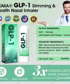 𝐏𝐄𝐀𝐊𝐀𝐑® 𝐆𝐋𝐏-𝟏 𝐒𝐥𝐢𝐦𝐦𝐢𝐧𝐠 & 𝐇𝐞𝐚𝐥𝐭𝐡 𝐍𝐚𝐬𝐚𝐥 𝐈𝐧𝐡𝐚𝐥𝐞𝐫